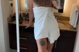 ❤‍🔥 Tattooed 💕 Blue Eyed Beauty 🌺 100% real photo 11