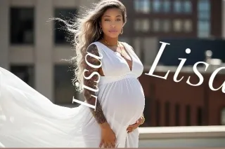 Pregnant Ebony Fetish dream photo 1