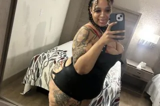 50$ video call🎶READY NOW 🎉PHAT BBW 🫦 DA real MS red berry Tatted photo 7