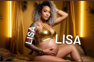 Pregnant Ebony Fetish Dream girl Lisa MIDTOWN EAST photo 3