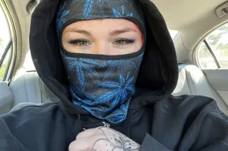 pregnant snow bunny with dangerous beautiful eyes that takes souls😜 photo 4