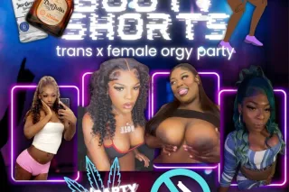 BOTTLES & BOOTY SHORTS ORGY PARTY DOORS OPEN NOW photo 7