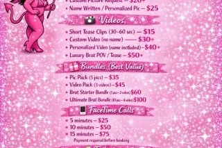 BE THERE SOON ✈Funsize Brat 💖 Virtual Only | FT Shows and Premium Content 📲✨ | 5 ⭐ Certified Freak photo 10