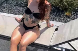 Slim Thick Tattooed Redhead