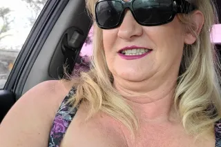 Hot Busty Blonde MILF hosting in Long Beach with friend photo 11