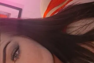 She gives me insane brain, and then she swallows it.