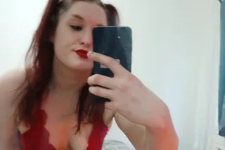 Sexy redhead european curvy open minded