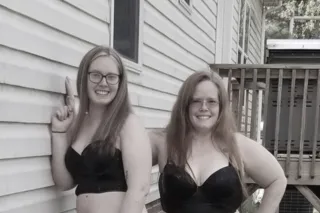 Mom & Daughter Together Fun photo 5