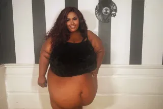😘SSBBW GODDESS MIXED FREAK, GIGANTIC TITTIES 🍒 photo 8