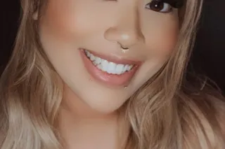 Angel baby Asian bombshell
