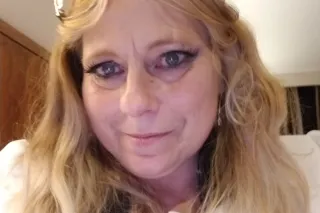 Large busty Blonde with sexy eyes photo 3