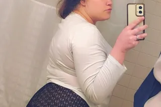 Dee with Triple D's