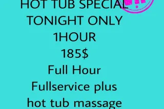⭐⭐Hot Tub 🛀 Massage 💆 FULLSERVICE FULL HOUR 185$⭐⭐QV ANAL SPECIAL 120$⭐⭐