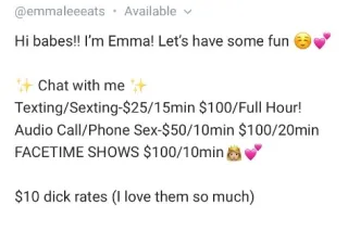 🌸FACETIME SHOW SPECIALS UNTIL 10PM🌸ONLYFANS.COM/EMMALEEEATS🌸