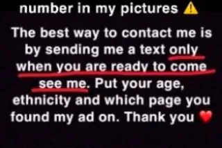 Read my ad babe