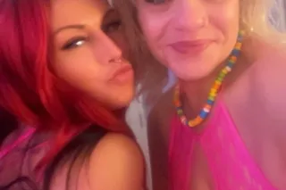 "Double the Desire !! 2-Girl Experience💋👑Unleash Your Fantasies with Two of us ! photo 2