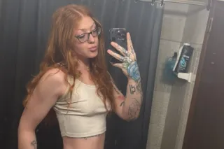 Ginger Babygirl 😈🔥 Just touched down & bringing the heat! 📍🌋🍑 All-Natural Auburn Stunner: Hot as hell & always ready to play. 💦🌶 photo 3