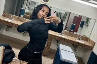 CUTE PETITE EBONY photo 3