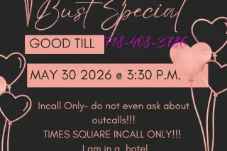 ✨✨$100 special!✨I'm Back✨Cumm get it✨✨ TIMES SQUARE INCALL ONLY!!! photo 9