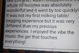 2 HOUR NURU + MILKING TABLE + GFE 1500