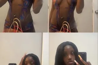 Better and wetter😋👋💦💦SLIM THICK EBONY