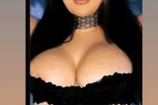 busty blue eyed beauty