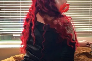 thick red head Peruvian throat goat👅🐐💕 photo 12