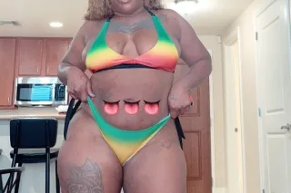 🍆👅🍆👅YOUR FAVORITE SECRET TIGHT ALL 3 OPEN🍆👅🍆😅 SUPER SOAKER🫦💦 photo 6