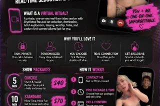 🔥 NOW OFFERING PRIVATE FACETIME and VIRTUAL SHOWS 🔥 photo 5